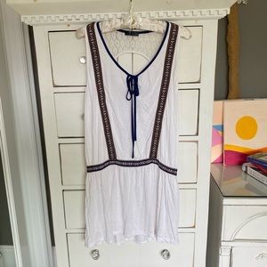 White Detailed Coverup